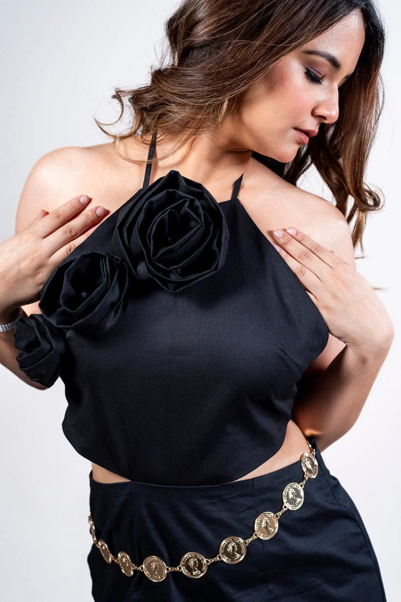 Black Roselle Statement Set