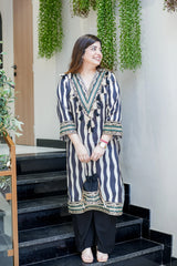 Sehrish Embroidered Co-ord Set- By Reet Lifestyle