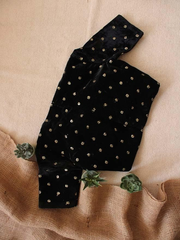 Black Velvet Sitara Padded Blouse