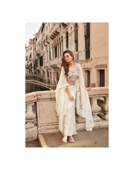 Chinnon Silk Embroidered Western Set