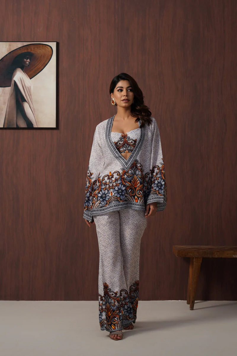 Mosaic Luxe 3-Piece Armani Crepe Co-Ord Set