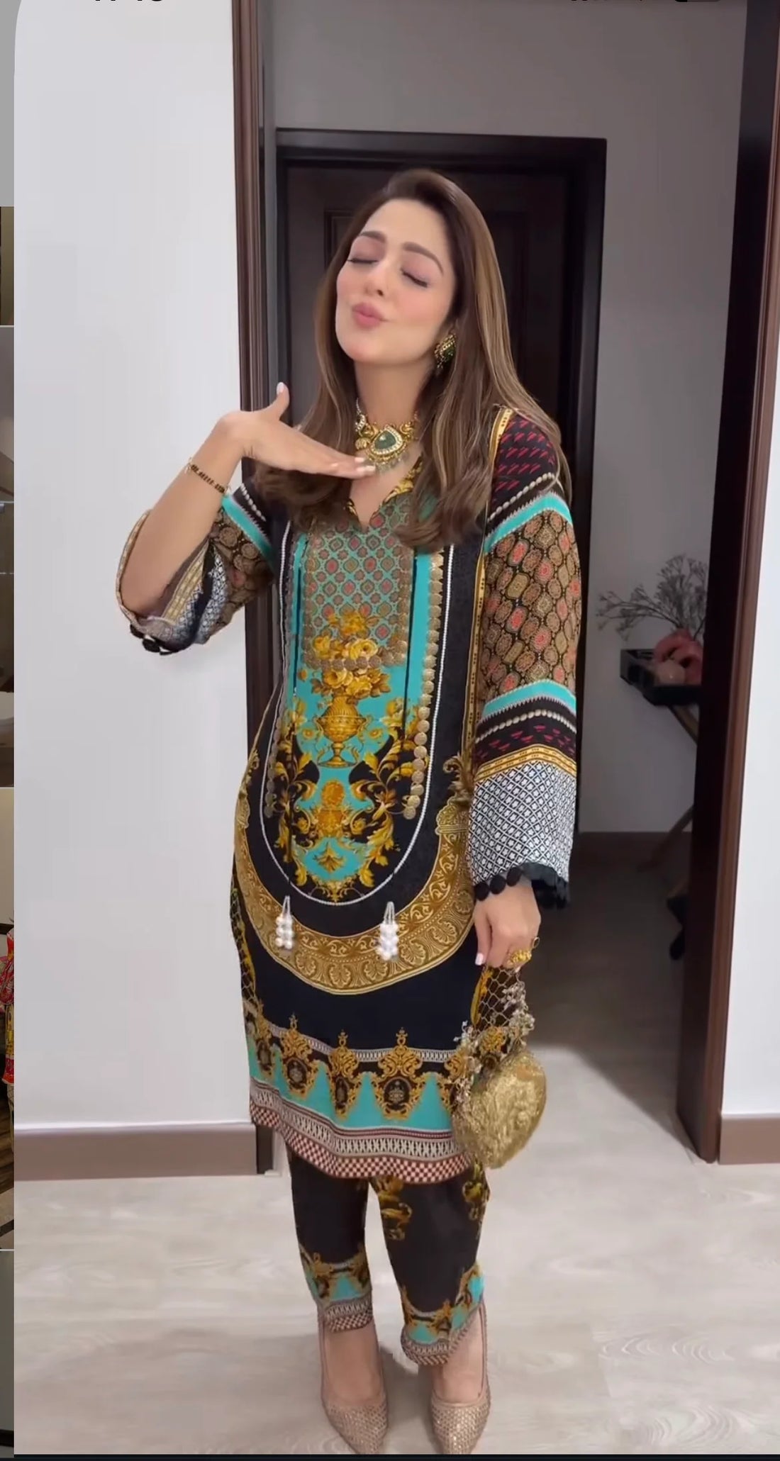 ROYAL DRIYA BOHO CORD SET