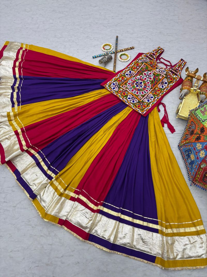 Rangrez Royale Mirror Work Lehenga Choli