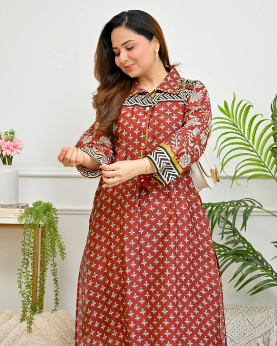 Kashvi Heritage Chanderi Kurta Set