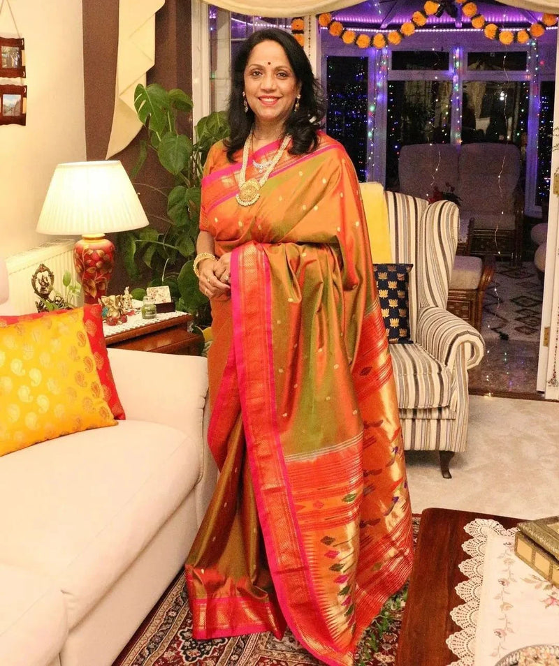Kanak Noor Paithani Silk Saree