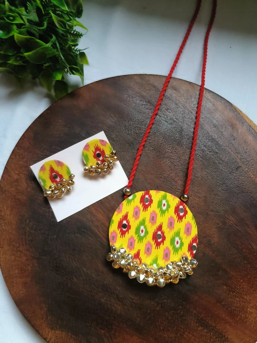 Rajvanya Midnight Ghungroo Necklace Set