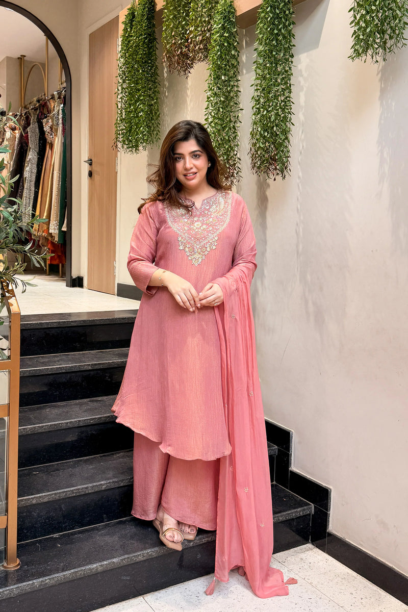 Mehr Mint Hand Embroidered Set