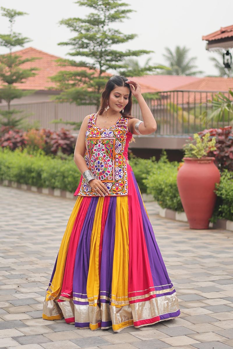 Rangrez Royale Mirror Work Lehenga Choli