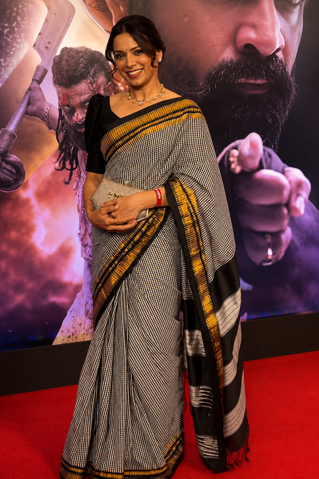 Dakshina Ikkal Zari Cotton Saree