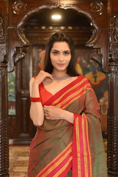 Riwaayat Ilkal Pure Resham Saree