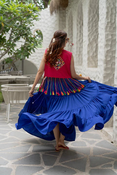 Blue Raas Royale Cape Full Set