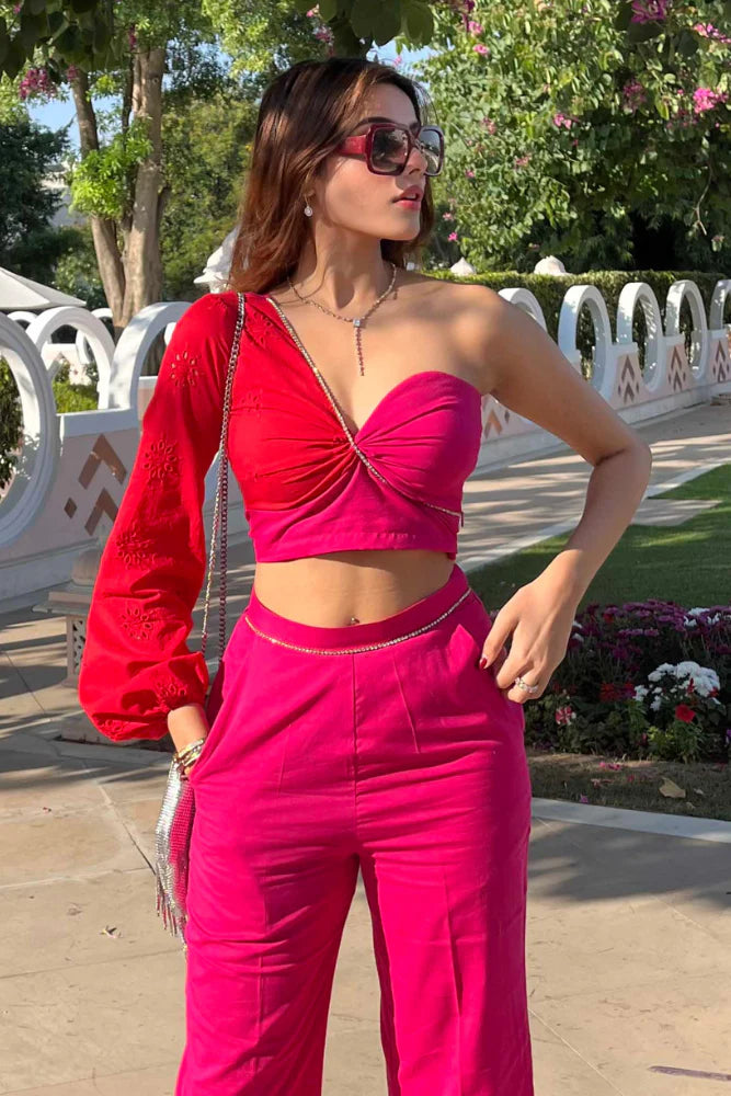 blush pink co-ord set