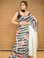 Roseate Pure Mul Cotton Saree