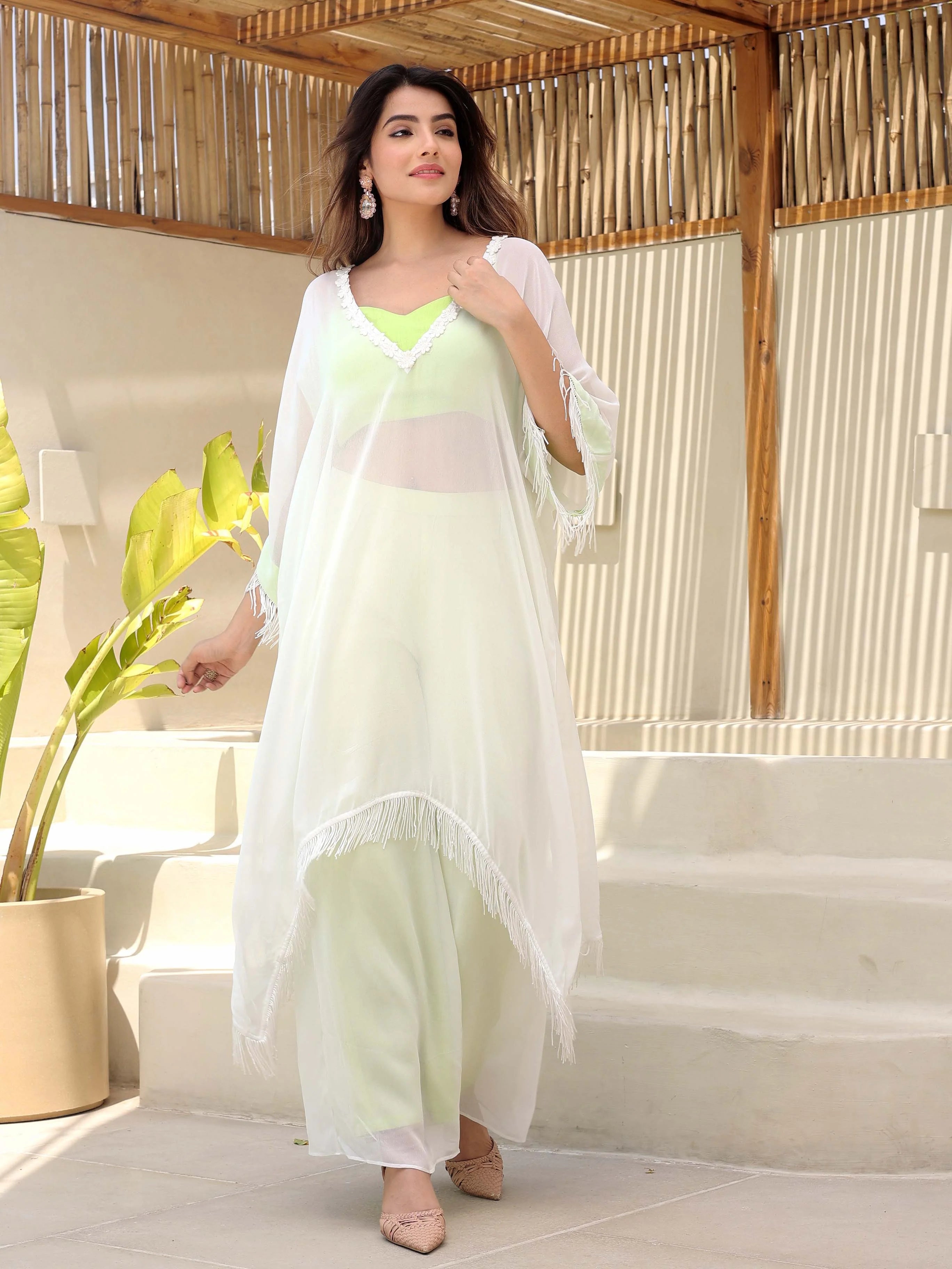 3 piece kaftan set for women