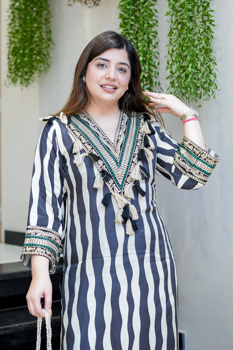 Sehrish Embroidered Co-ord Set- By Reet Lifestyle