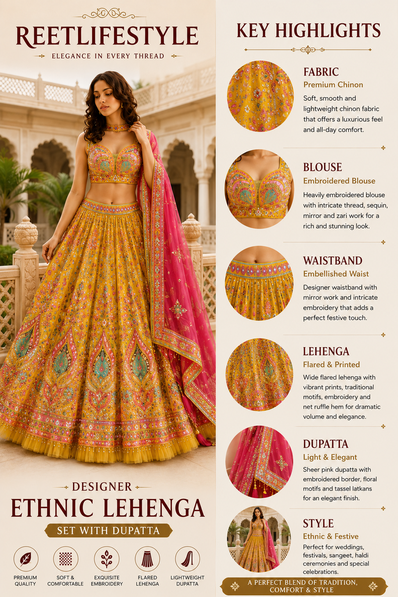Sunshine Designer Lehenga Set