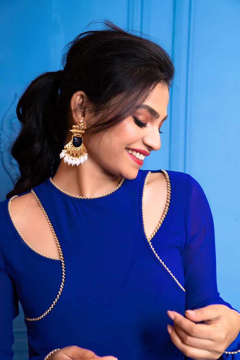 Amber Anarkali with Dupatta