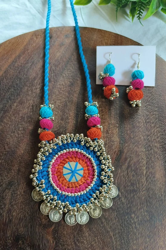 Rajvanya Heritage Mandala Necklace Set