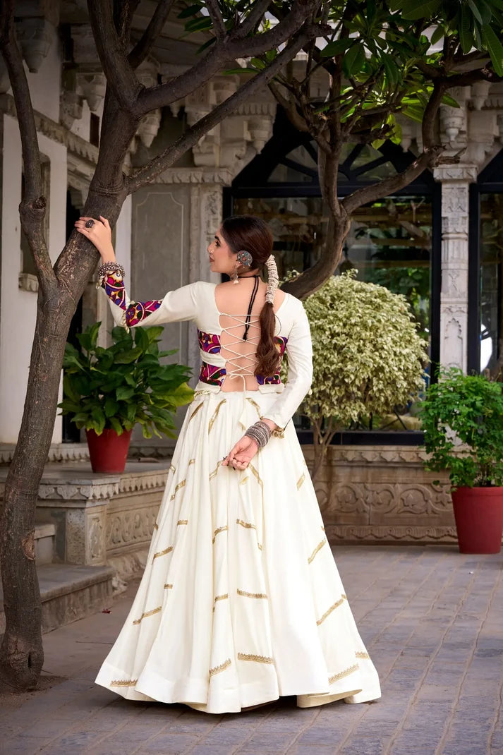 Aarohi Gamthi Mirror Festive Chaniya Choli