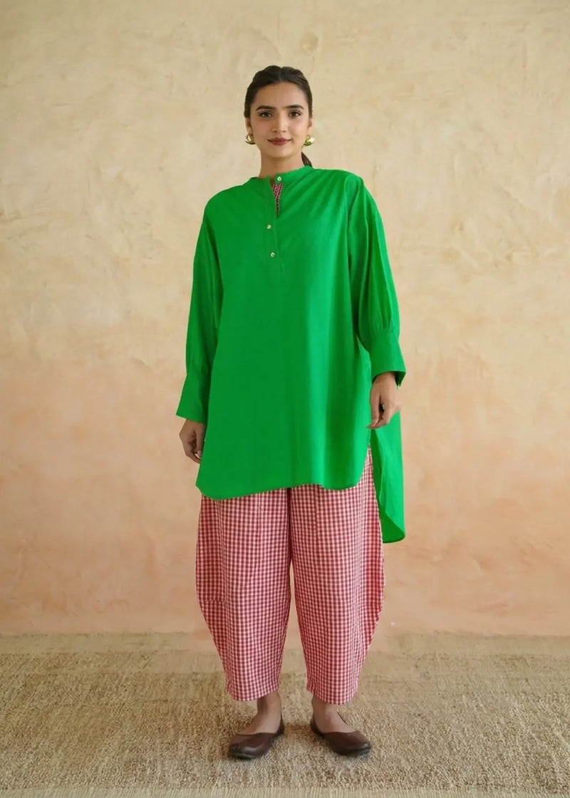 Tulsi Noor Striped Cotton Co-Ord Set