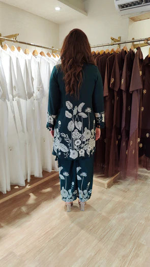 Amara Purple Floral Co-ord Set