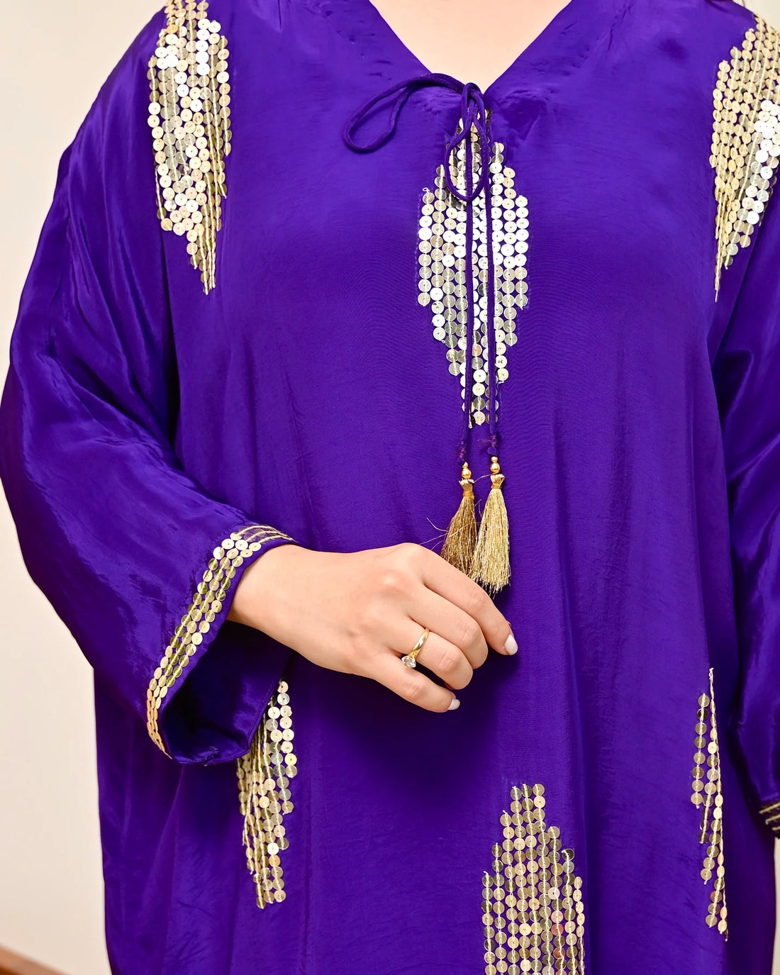 Ruhani Violet Festive Co-ord