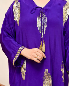 Ruhani Violet Festive Co-ord