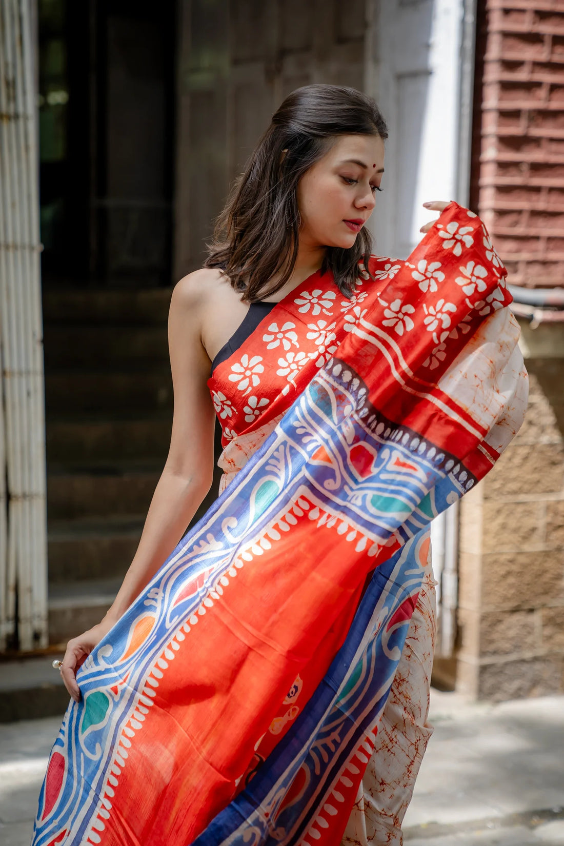 Batik Rang Silk Saree