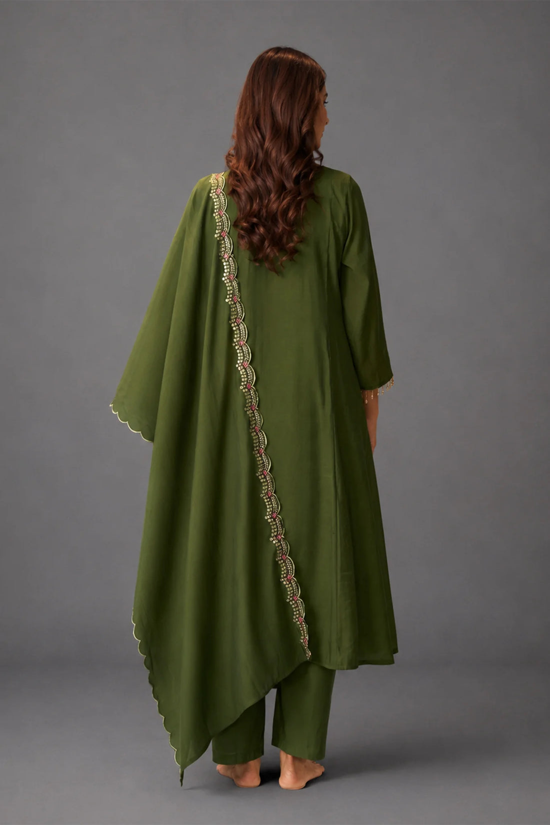 Panna Jharokha Embroidered Kurta Set
