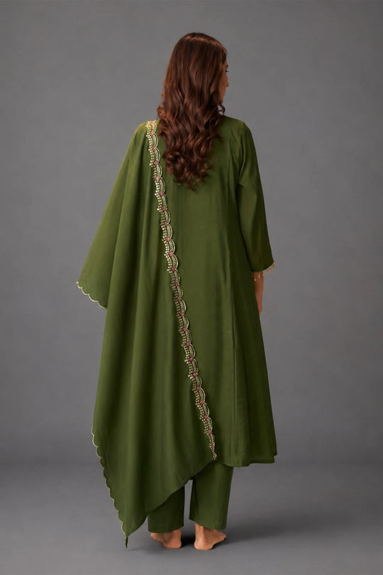 Panna Jharokha Embroidered Kurta Set