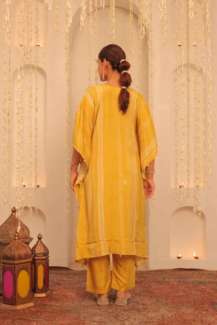 Sunshine Noor Embroidered Kaftan Set
