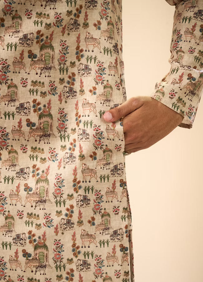 Cotton Splendor Mens Kurta