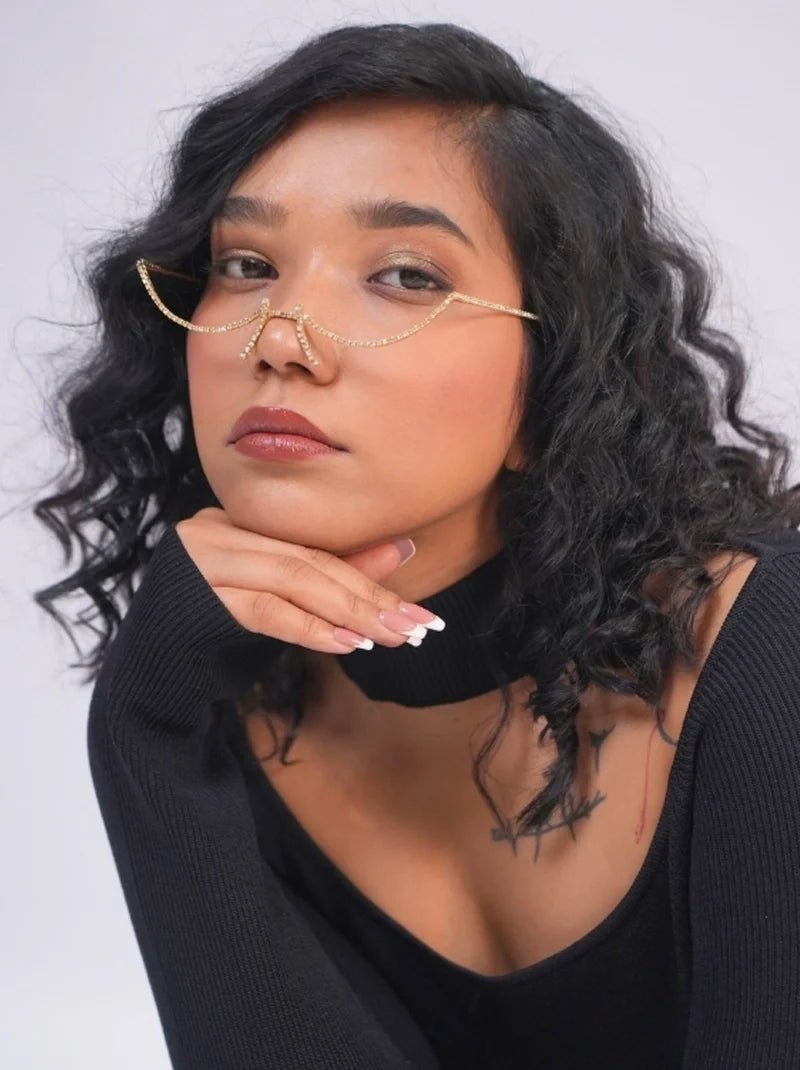 Faith Facelet – Contemporary Statement Face Jewellery