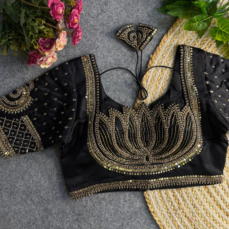 Rajvanya Royal Lotus Bridal Blouse