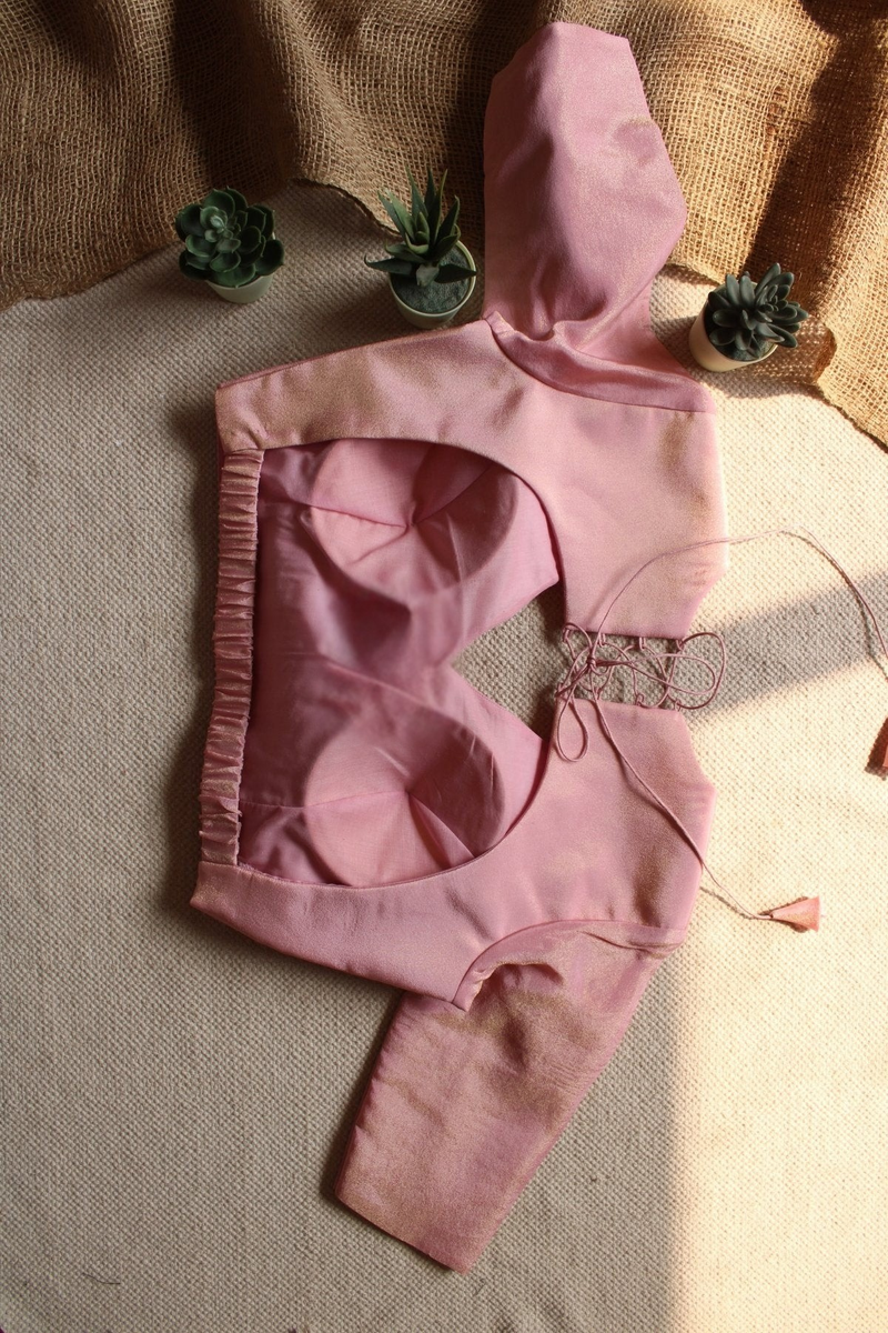 Light Pink Tissue Padded Blouse