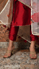 Maroon dress set
