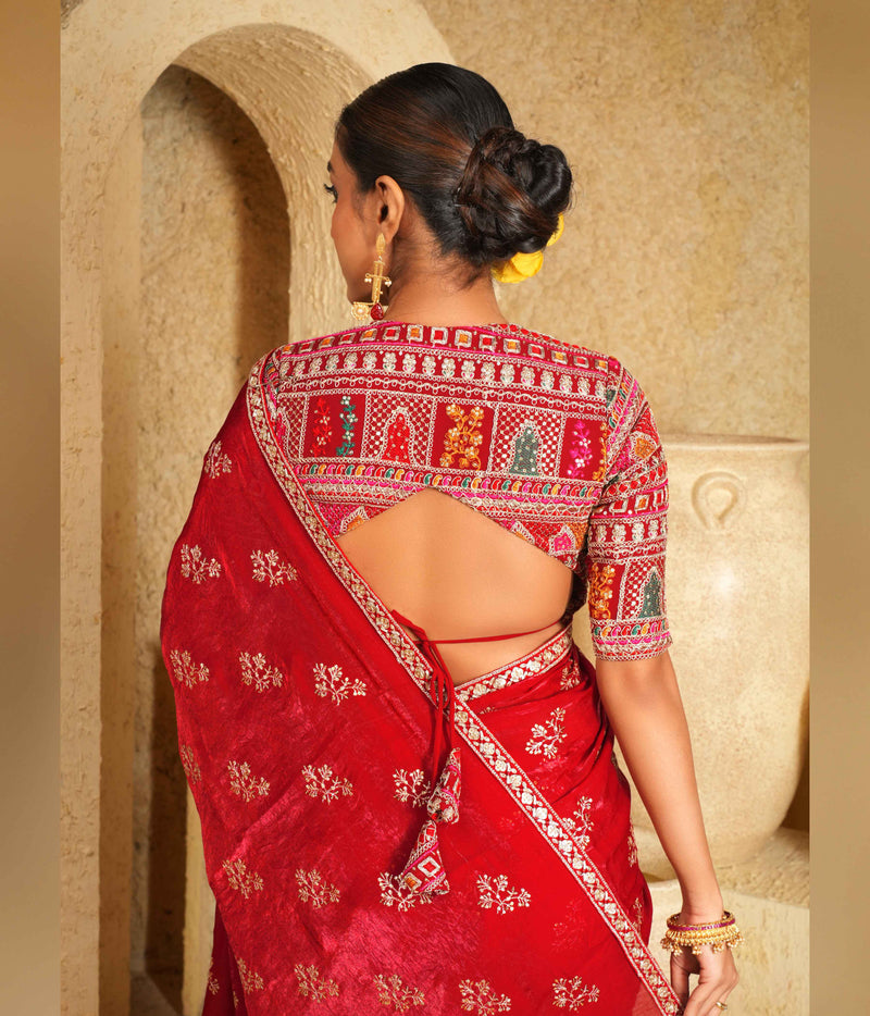 Steam iron blouse care