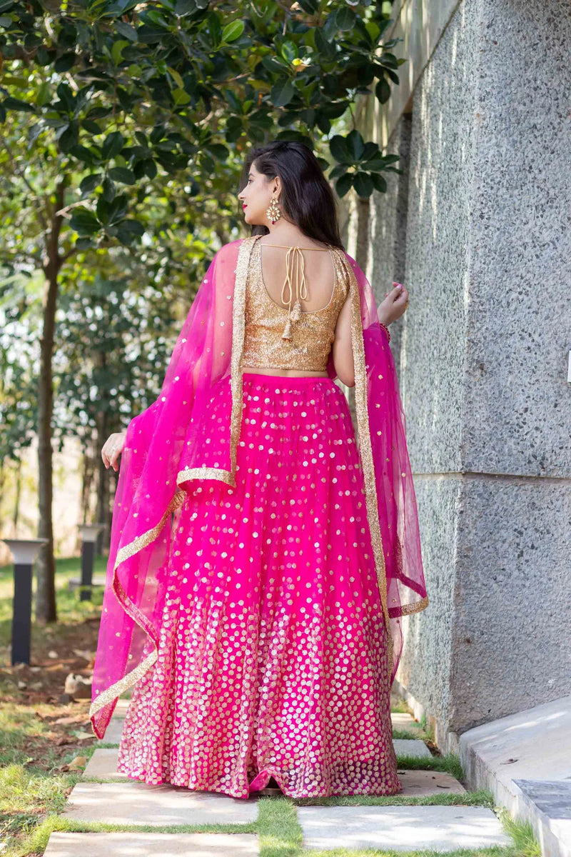 Rani Pink Lehenga- By Reet Lifestyle