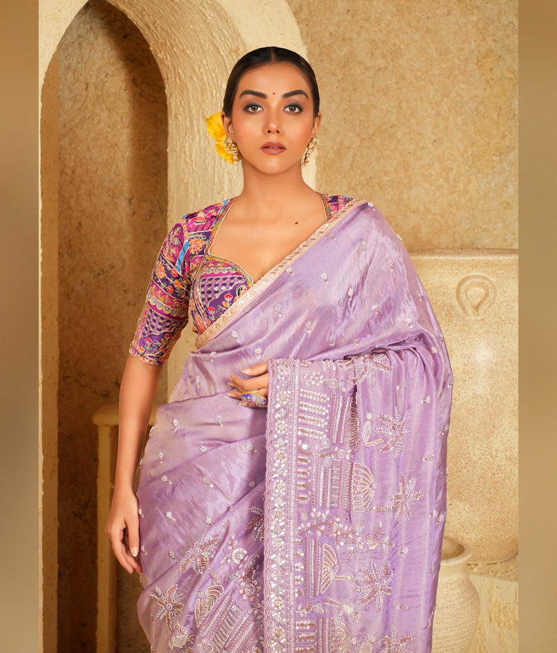 Ethnic saree for celebrations