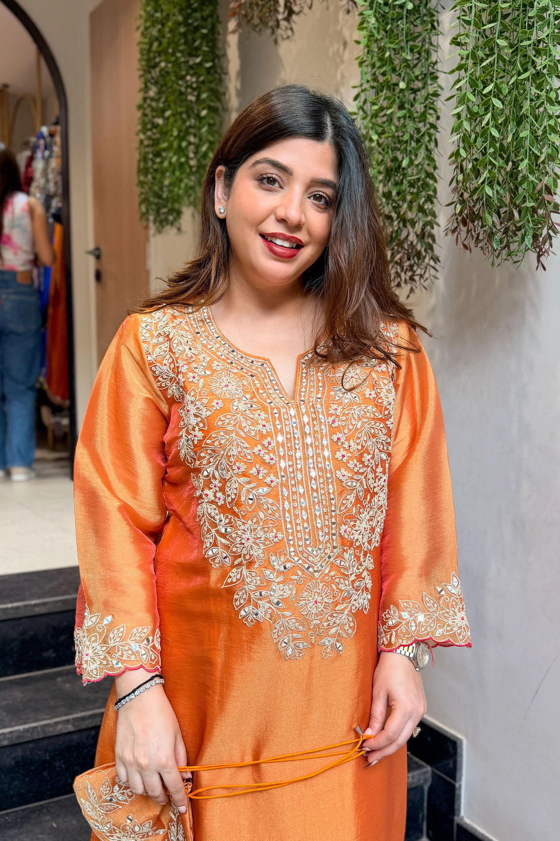 Aabha Paisley Embroidered Co-ord Set
