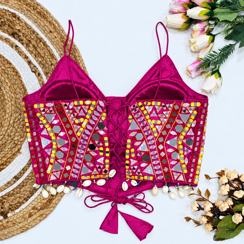 Alia Bhatt Inspired Mirror Corset