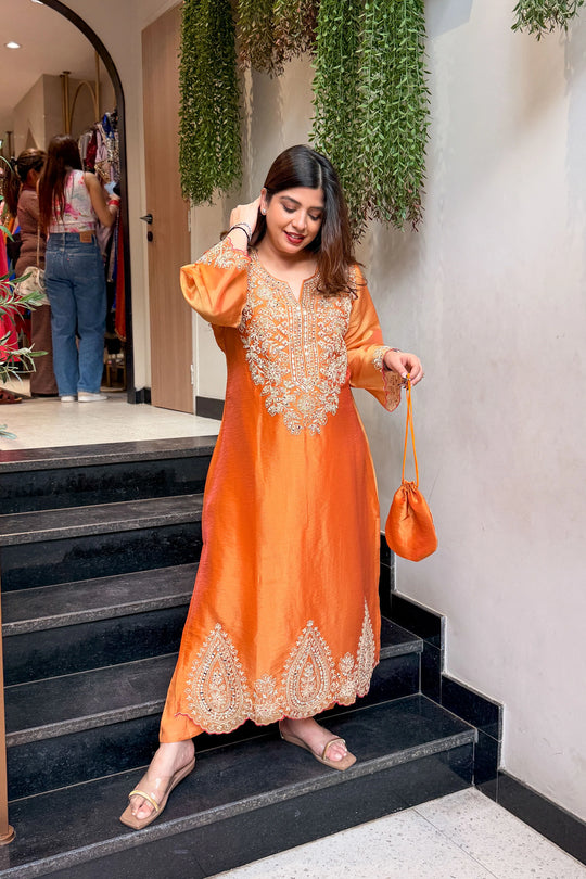 Aabha Paisley Embroidered Co-ord Set