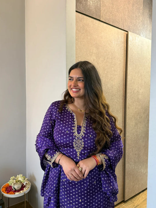 Jamuni Riwaayat Printed Suit Set