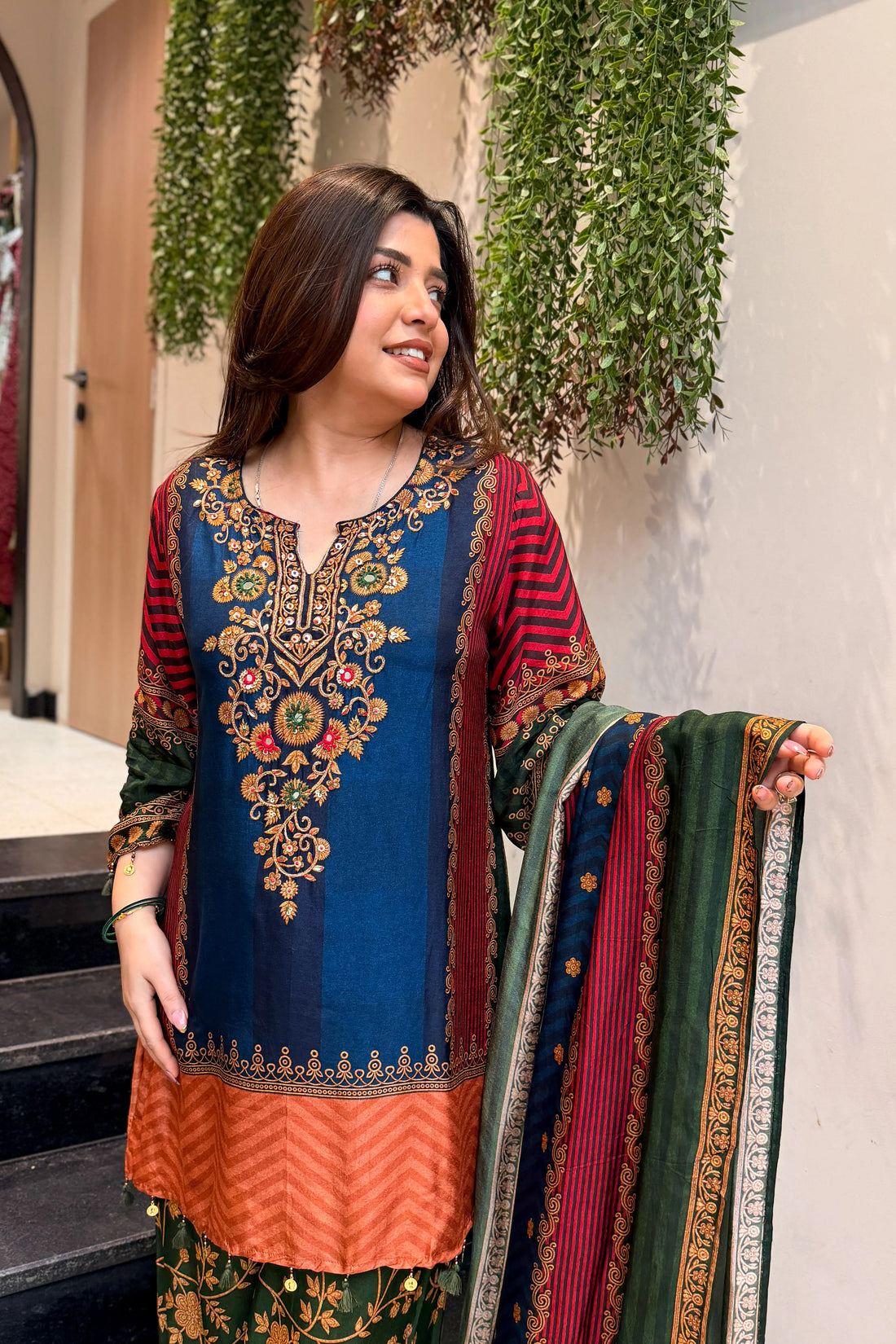 Mehfil Royale Floral Suit Set