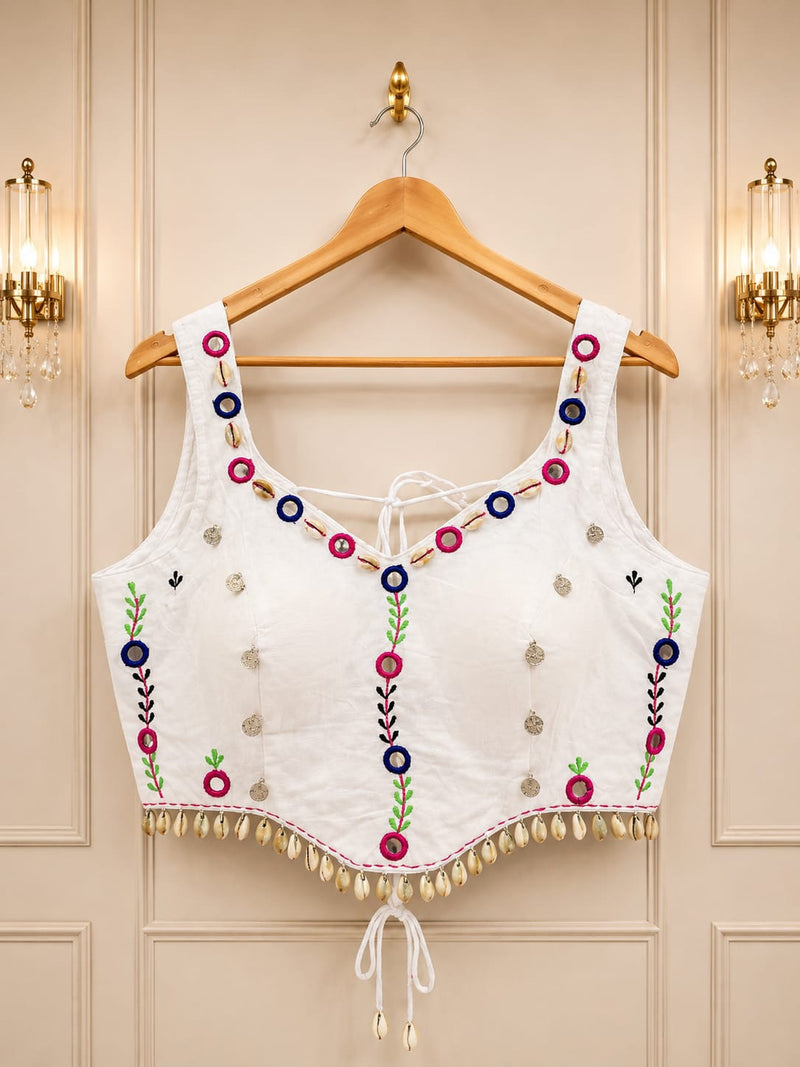 Navratri Rajwada Garba Corset Blouse