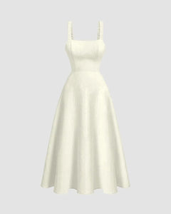 Backless summer dress