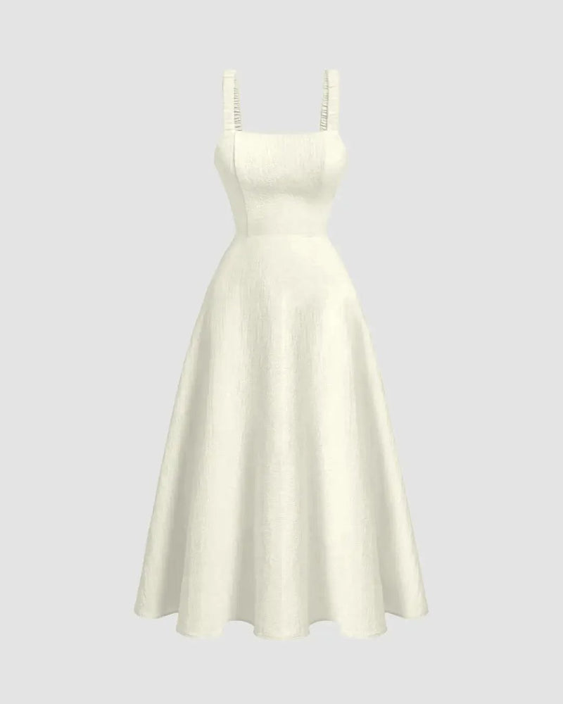 Backless summer dress