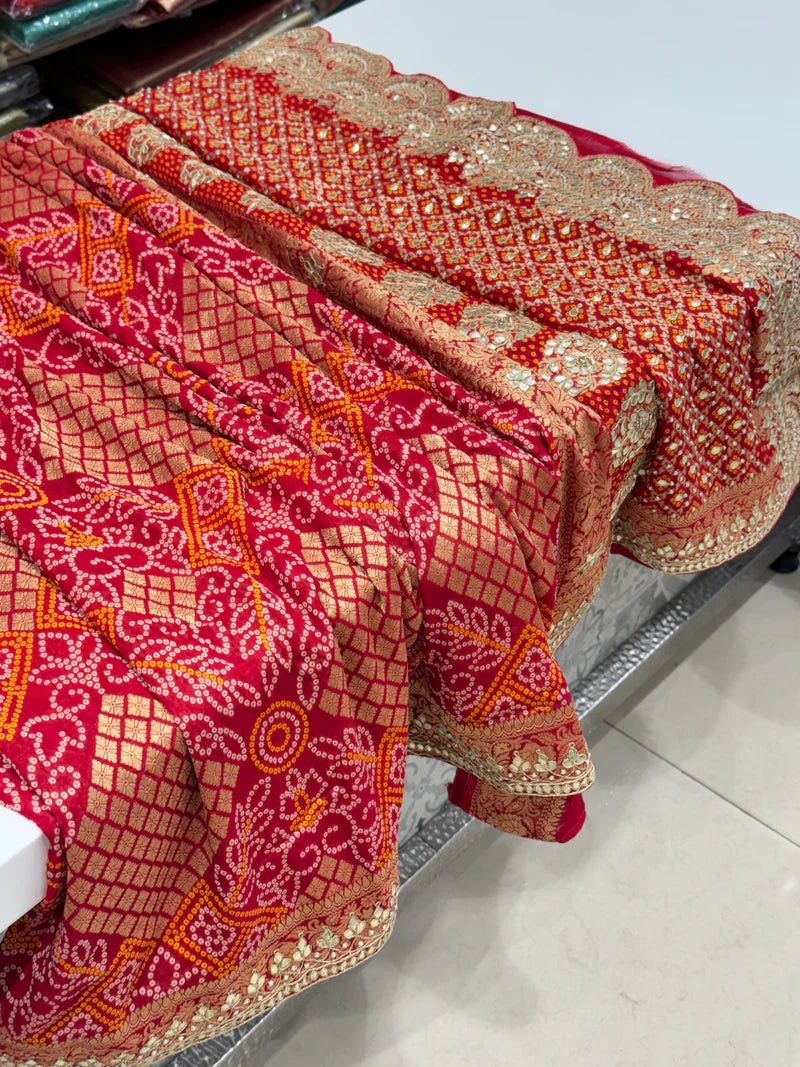 Banarasi Georgette Saree