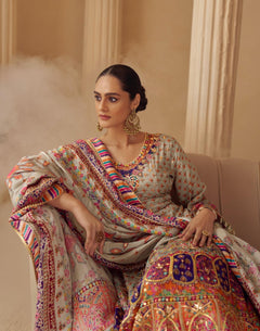 Royal Crepe Silk Handwork Suit Collection