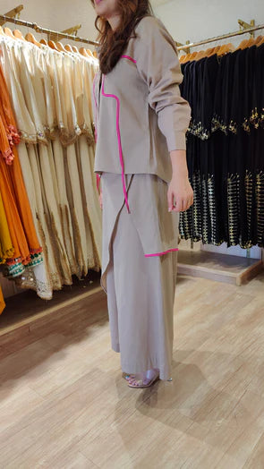 Pink Ribbon Flap Co-ord Set